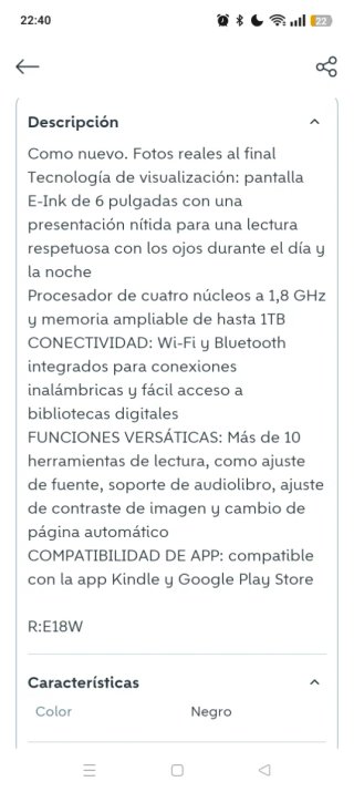 Bigme e-reader 6 pantalla ePaper