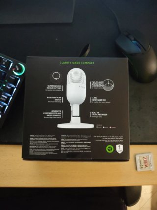 Micrófono Razer Seiren V3 mini Blanco