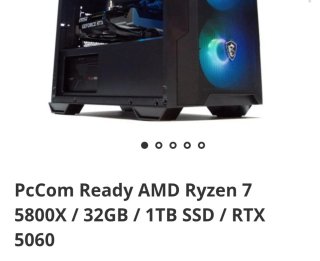 PC Gaming: Pantalla, Teclado, Ratón y Altavoces