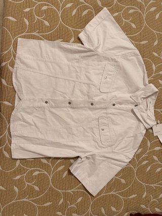 Camisa blanca hombre Zara