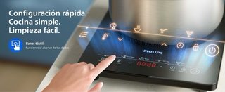 Placa Inducción Philips Cocina Eléctrica 2000W NUE