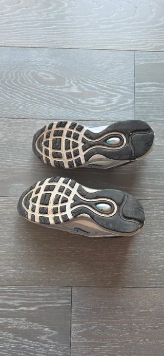 Nike Air Max 97 Silver e Blu tg 40