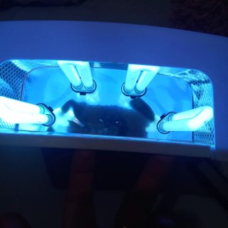 Lámpara uñas, secador rápido