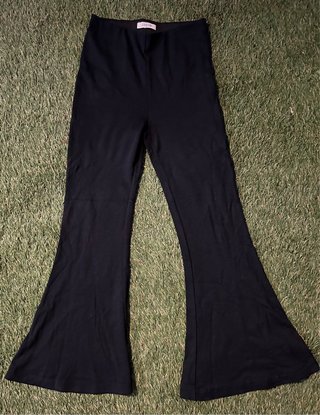 Pantalón campana negro