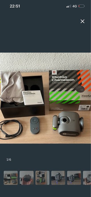 XbotGo Chameleon Soporte IA Móvil