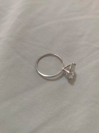Anillo Platino  Diamante Laboratorio 4.01  ct.