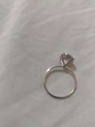 Anillo Platino  Diamante Laboratorio 4.01  ct.