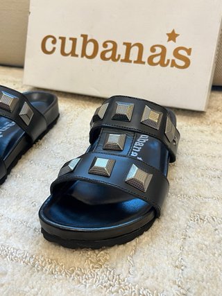 Ciabatte Cubanas vera pelle 36