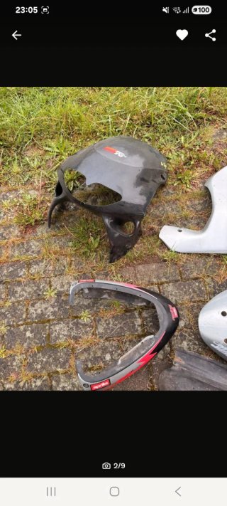 Despiece Carenados Aprilia RS 125 MK1