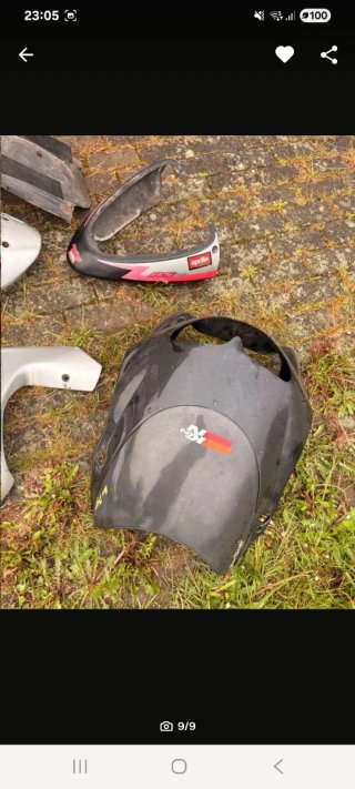 Despiece Carenados Aprilia RS 125 MK1