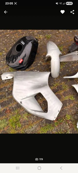 Despiece Carenados Aprilia RS 125 MK1
