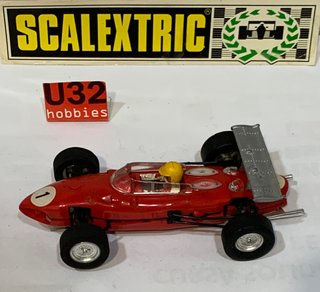 Scalextric Ferrari 156 Rojo Ala Hecho México