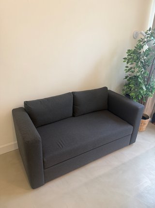 Sofá Cama IKEA SKÖNABÄCK 2 Plazas Gris