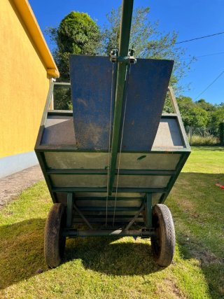 Remolque para motocultor