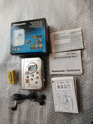 Reproductor Cassette Panasonic RQ-CR18V