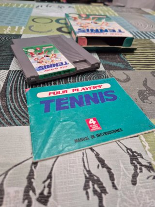 FOUR PLAYER'S TENNIS Nintendo Nes 🇪🇦