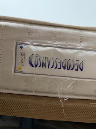 Vendo cama, tarima y colchon 190x150