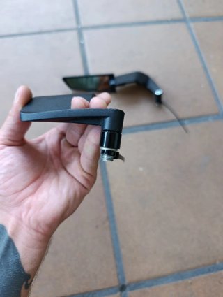 Retrovisores Moto Negros
