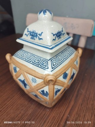 TIBOR JAPONES VINTAGE PORCELANA