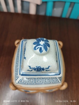 TIBOR JAPONES VINTAGE PORCELANA