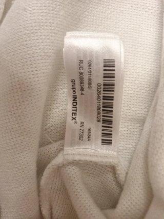 Jersey Zara plateado