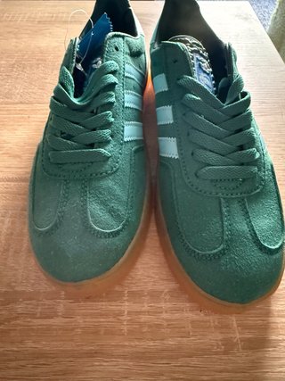 Adidas Gazelle verdes y turquesa