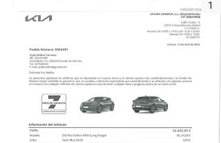 KIA EV6 2025