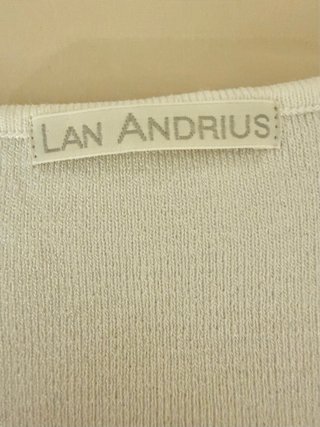 Jersey LAN ANDRIUS punto blanco viscosa M
