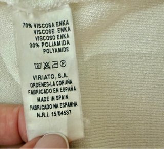 Jersey LAN ANDRIUS punto blanco viscosa M