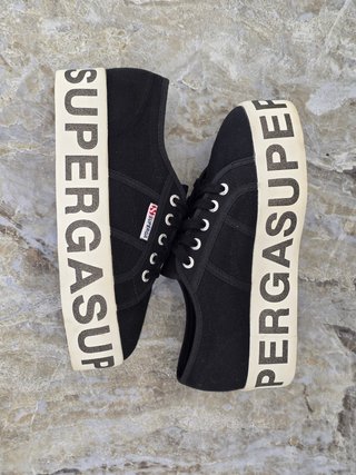Sneakers Superga nere platform - Tg. 38