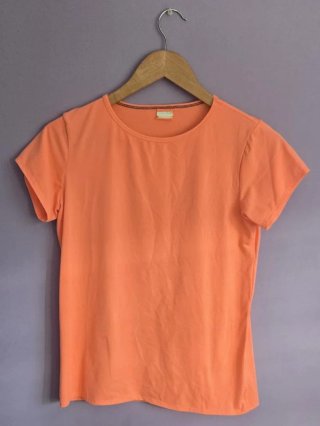 Camiseta deportiva Decathlon naranja