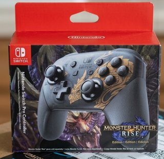 Mando Nintendo Switch Pro Monster Hunter Rise