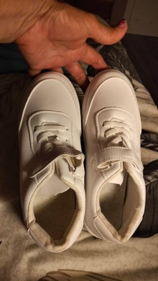 Zapatos blancos