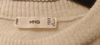 Jersey Mango blanco talla M