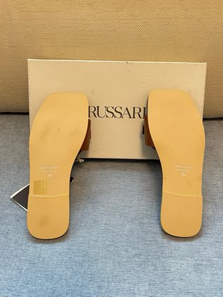 Ciabatte Trussardi vera pelle Tg 36