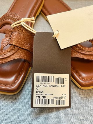 Ciabatte Trussardi vera pelle Tg 36