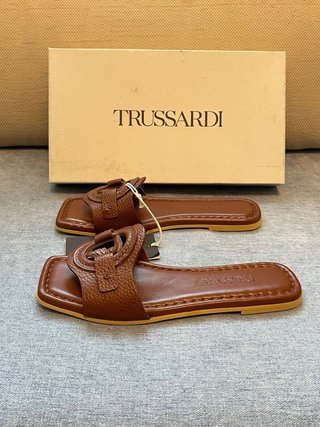 Ciabatte Trussardi vera pelle Tg 36