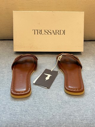 Ciabatte Trussardi vera pelle Tg 36