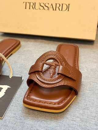 Ciabatte Trussardi vera pelle Tg 36