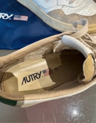 Autry Sneakers Beige/Bianco