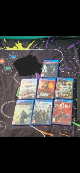 Lote 7 Videojuegos PS4
