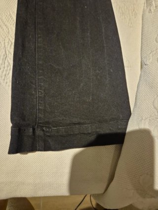 Pantalón vaquero elástico campana