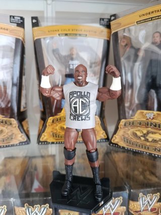 Apollo Crews figura WWE Mattel Elite