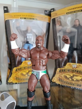 Apollo Crews figura WWE Mattel Elite