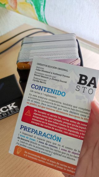 Juego Back Stories 1 (edición en español)