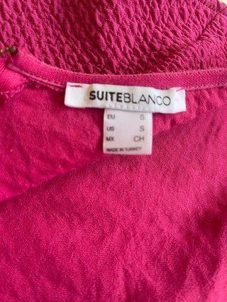 Vestido corto rosa Talla S