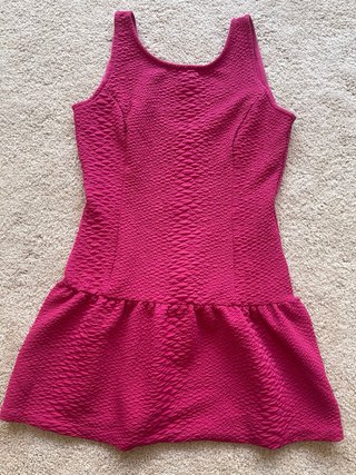 Vestido corto rosa Talla S