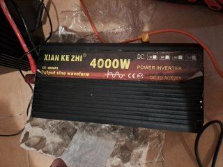 Inversor XIAN KE ZHI 4000W para reparar