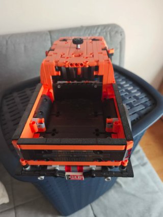 Camioneta Lego Technic Naranja