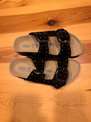 Sandalias Birkenstock Arizona Negras Talla 40.